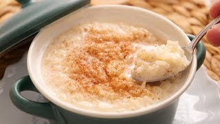 Arroz con Leche súper Rápido en sólo 15 minutos muy Cremoso y Sin Báscula [upl. by Chaim]