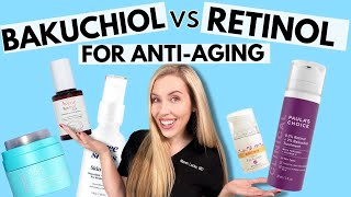 Which Is Best For Antiaging Bakuchiol or Retinol  The Budget Derm Explains [upl. by Ojahtnamas506]