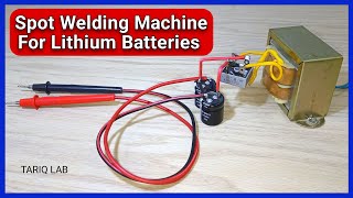 How to make a spot welding machine [upl. by Dirraj329]