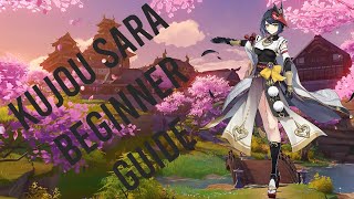 Kujou Sara Beginner Guide [upl. by Ellehsor100]