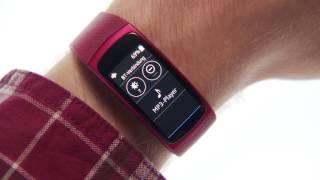 Samsung Gear Fit2 Startbildschirm im Überblick [upl. by Akahs]