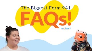 The Biggest Form 941 FAQs For 2024 BanditChat Episode 1 [upl. by Norward]