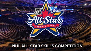 NHL AllStars Skill Competitions 2024 [upl. by Annoyek]