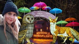 A Winter of Rain Lights amp Cornish Legend  Heligan Night Garden amp The Mousehole Cat [upl. by Russia]