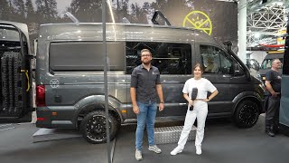 🔥 WOHNMOBIL FURGOK XPACE 2024 Face to Face 2 Doppelbetten 4x4 Und soo billig Camper Kastenwagen [upl. by Enaz]