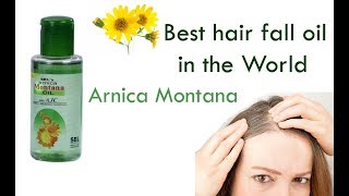 How to use Arnica Montana Hair Oil  Benefits of arnica Montana Hair oil  Homepathic hair oil [upl. by Muslim290]