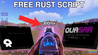 UNDETECTED  BEST NEW FREE RUST SCRIPTS 2022  QUASAR SCRIPTS [upl. by Adlesirc]