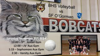 Brookings Bobcats Volleyball vs Bishop OGorman VB 92124 [upl. by Eimrots]