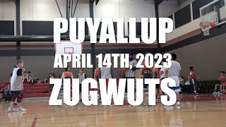 Game 1 Zugwuts vs Puyallup  Alvina Dillon Tournament 2023 [upl. by France610]