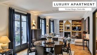 Luxury Paris Apartment 3 Bedrooms Haussmannien Style  Victor Hugo 75016  PARISRENTAL  REF60975 [upl. by Ydne]