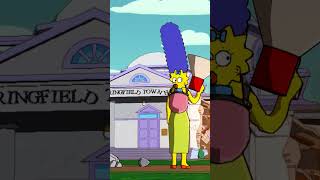 Marge Simpson Uses A Mob To Blackmail Mayor Quimby – The Simpsons Game thesimpsons homersimpson [upl. by Elli458]