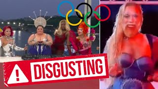 Paris Olympics Opening Ceremony Gets DESTROYED For DISGUSTING Drag Queen MOCKERY Of Christianity [upl. by Otrebogir]