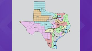 New Texas congressional districts added to Houston and Austin in proposed redistricting map [upl. by Nnyleuqcaj366]