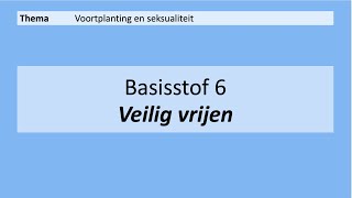 VMBO 3  Voortplanting en seksualiteit  6 Veilig vrijen  8e editie  MAX [upl. by Eedeed801]