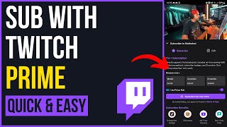 How to Use Twitch Prime Sub on Android amp iPhone 2024 [upl. by Berk]