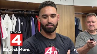 Detroit Tigers star Riley Greene talks after being named to first AllStar Game [upl. by Adroj]