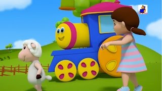 little bo peep has lost her sheep nursery rhyme  kids songs by Bob The Train [upl. by Zoellick529]