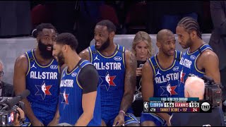 2020 NBA AllStar Game  Final Minutes of Game [upl. by Arataj536]