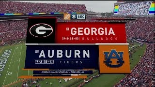 Auburn vs Georgia 2017 [upl. by Issi644]