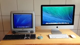 OVERVIEW Apple iMac G3 vs iMac Late 2012 [upl. by Yllen264]