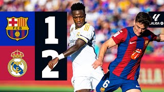 FC BARCELONA 1 vs 2 REAL MADRID  EL CLÁSICO  LALIGA 202324 MD11 [upl. by Niamrej]