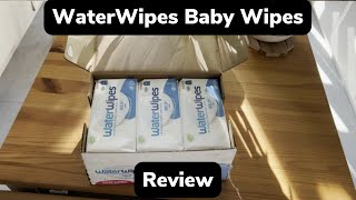 WaterWipes Baby Wipes review [upl. by Carter]