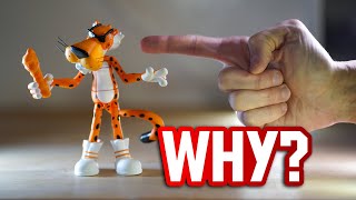 New Cheetos Action Figure WHY  Shooting amp Reviewing [upl. by Gertrude956]