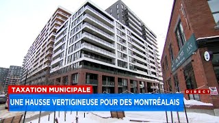 Évaluation foncière «Plusieurs Montréalais ont fait le saut quand ils ont reçu leur compte de taxes [upl. by Tempa574]