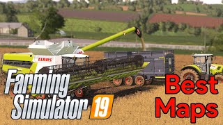 The BEST Maps In Farming Simulator 19 5 [upl. by Eagle305]