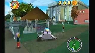 Lets Play The Simpsons Hit and Run PS2 Part 05 [upl. by Attelrak]