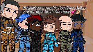 Noble team React to Soliders fallenSlayer as Noble six Au ReactHalo Reach4th Aucreds in desc [upl. by Davis]