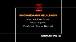 Agustin  Sing Ngidang Meli Lengis OFFICIAL VIDEO [upl. by Ycat]