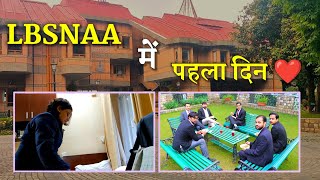 first day at LBSNAA  LBSNAA में IAS officers का पहला दिन [upl. by Asyar]