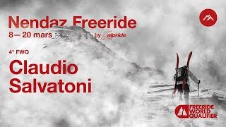 Nendaz Freeride 4 FWQ  Qualifications 2019  Claudio Salvatoni [upl. by Steffen]