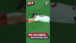 WILYER ABREU REALIZA GRAN ATRAPADA VS ORIOLES mlb wilyerabreu redsox [upl. by Fendig]