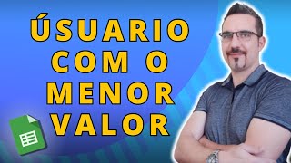 Puxando o menor valor de uma base de dados utilizando a função FILTER  Planilhas Google [upl. by Accber588]