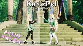 KurtzPel Review Anime MMO heavy PVP Combo Skills [upl. by Hcib649]