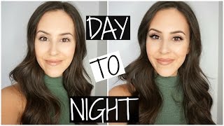 Day to Night Drugstore Makeup Tutorial  Beauty with Emily Fox [upl. by Irrej]