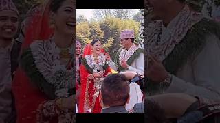 Shrinkhala Khatiwada Wedding Video  Rohit Shirohiya and Shrinkhala khatiwada married [upl. by Eirena]