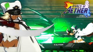 Rivals of Aether Workshop Ramlethal Valentine Guilty Gear [upl. by Garlen260]