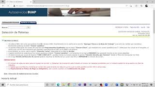 ¿Cómo inscribir materias en autoservicios BUAP 2022fullHD4K1 link en mega [upl. by Liuka]