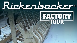 Rickenbacker Guitars Factory Tour Model 330 Construction [upl. by Kendricks]