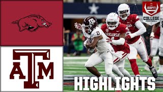 Texas AampM Aggies vs Arkansas Razorbacks  Full Game Highlights [upl. by Yrek]