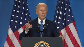 Joe Biden full press conference July 11 2024 [upl. by Converse]