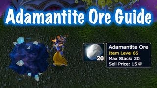 Adamantite amp Eternium Ore Farm Guide World of Warcraft [upl. by Henriques]