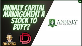 Annaly Capital Management NLY stock a High Yield Dividend Stock to Buy for Dividend Income REIT [upl. by Yahska]