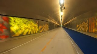 Bergen va inaugurer le plus long tunnel au monde réservé au piétons et aux cyclistes [upl. by Hedvige]