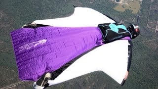 Glide Ratio  Wingsuit VS Parachute [upl. by Luy]