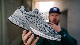 update AFTER WEARING NEW BALANCE 990V4 FOR ALMOST 1 YEAR Pros amp Cons [upl. by Pitchford]