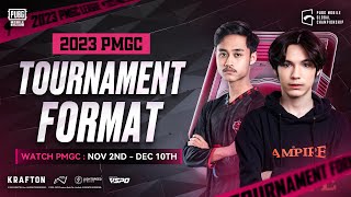 2023 PMGC FORMAT Video Version  PUBG MOBILE ESPORTS [upl. by Caasi]